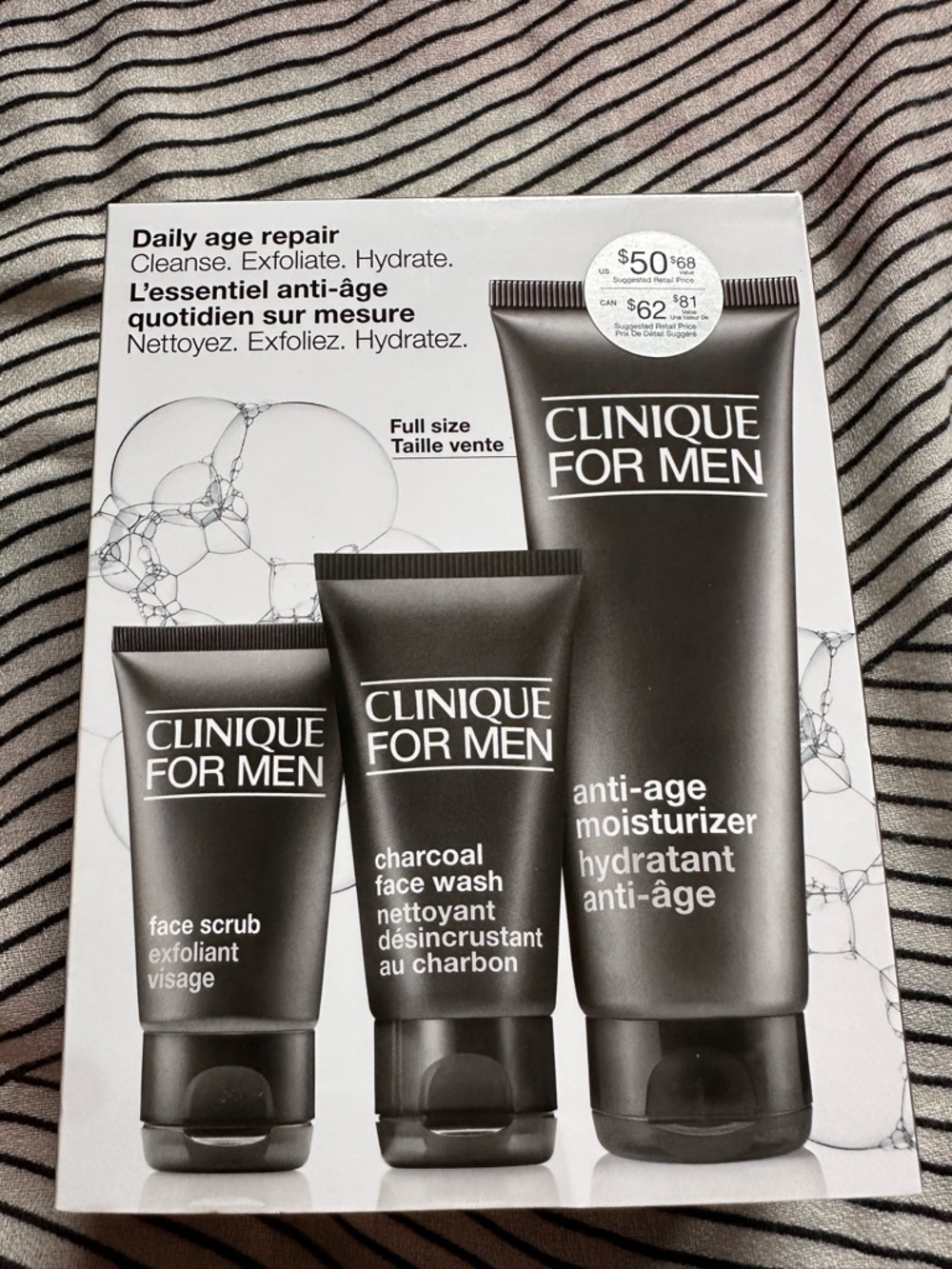 Clinique For Men Daily Age Repair set